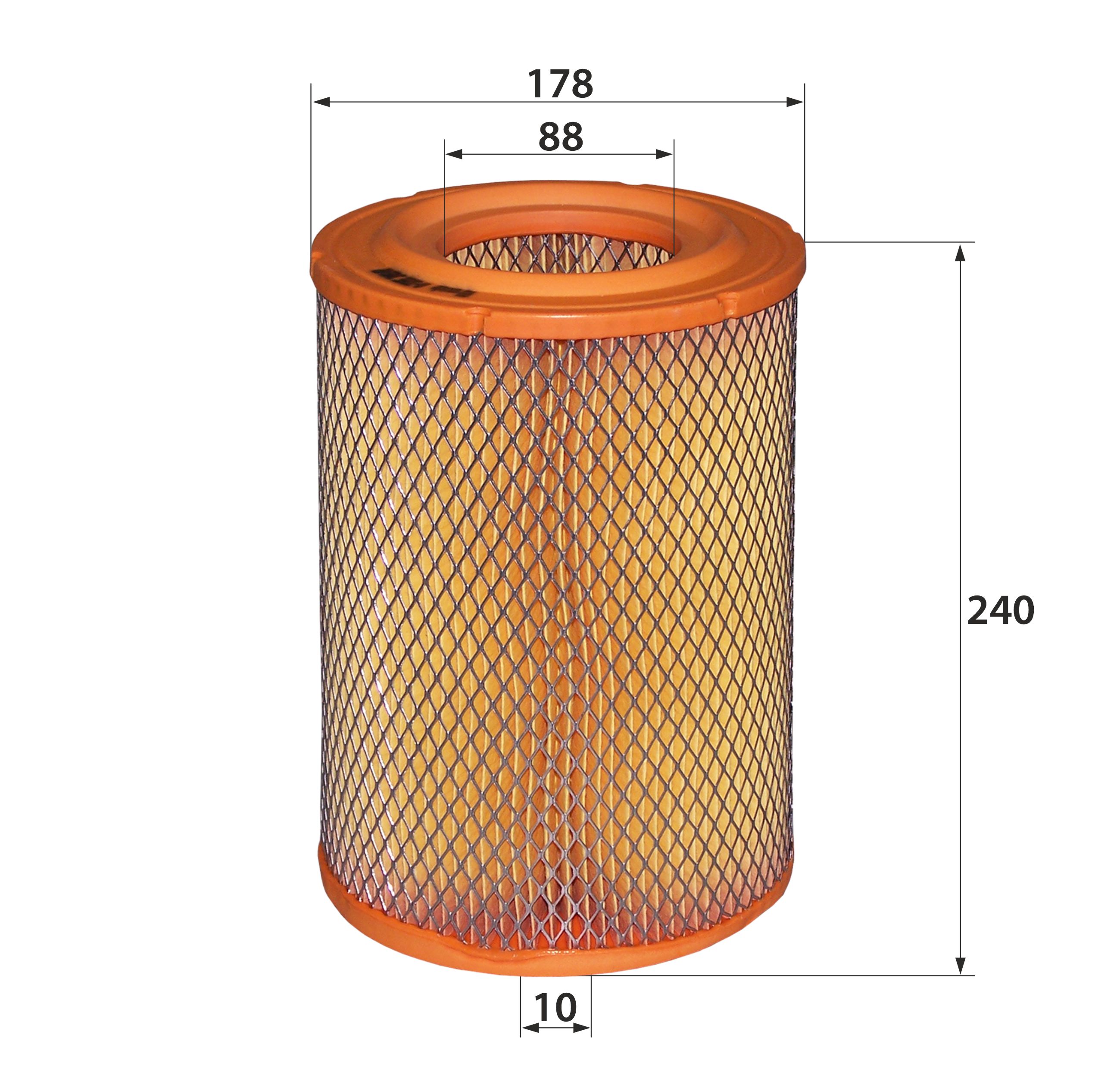 Фильтр воздушный RB-exide A-328E GAZ