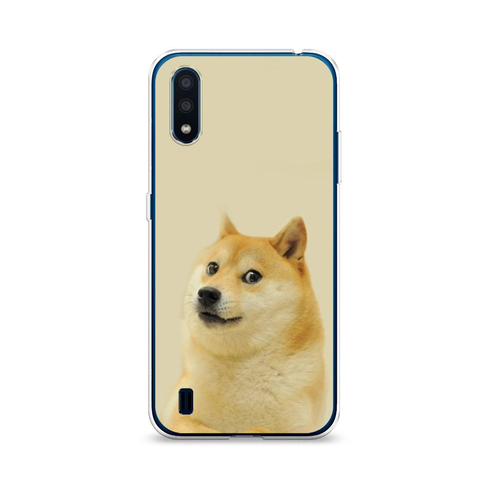 

Чехол Awog на Samsung Galaxy M01 / Самсунг M01 "Собака подозревака", Коричневый;желтый;бежевый, 2101150-9