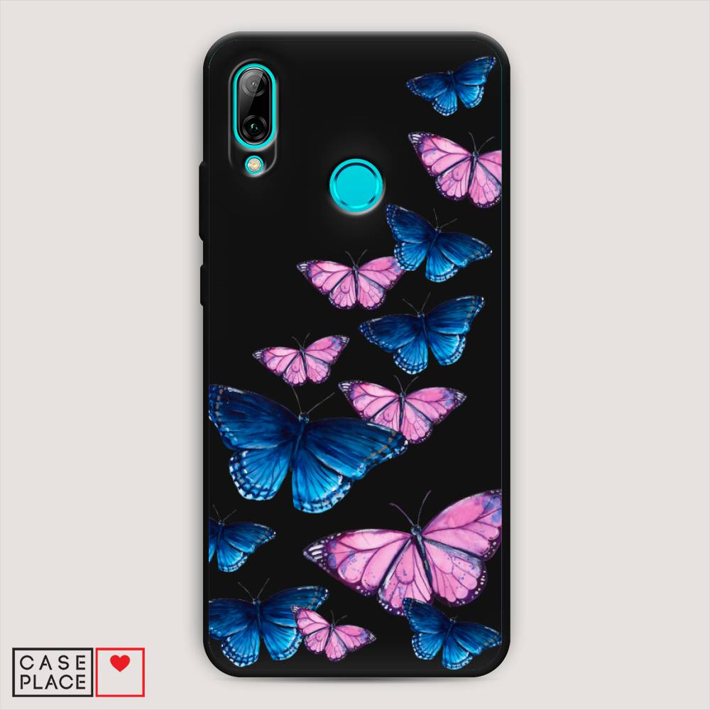 фото Чехол awog "полет бабочек" для huawei p smart 2019