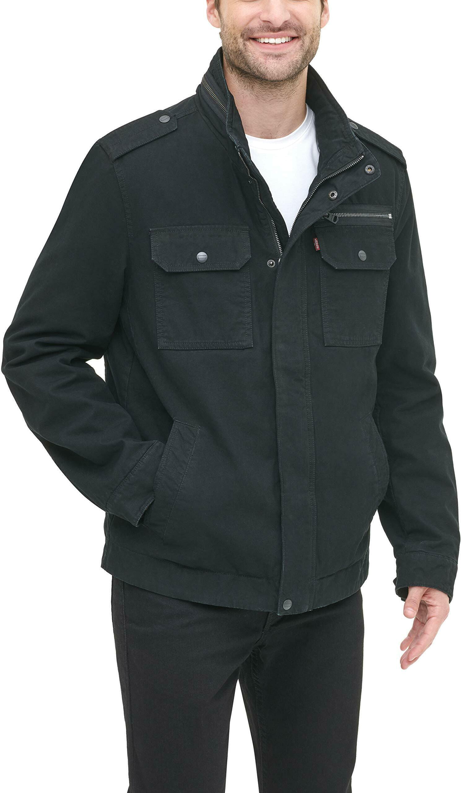 Куртка мужская Levi's LM9RC286-BLK черная XL