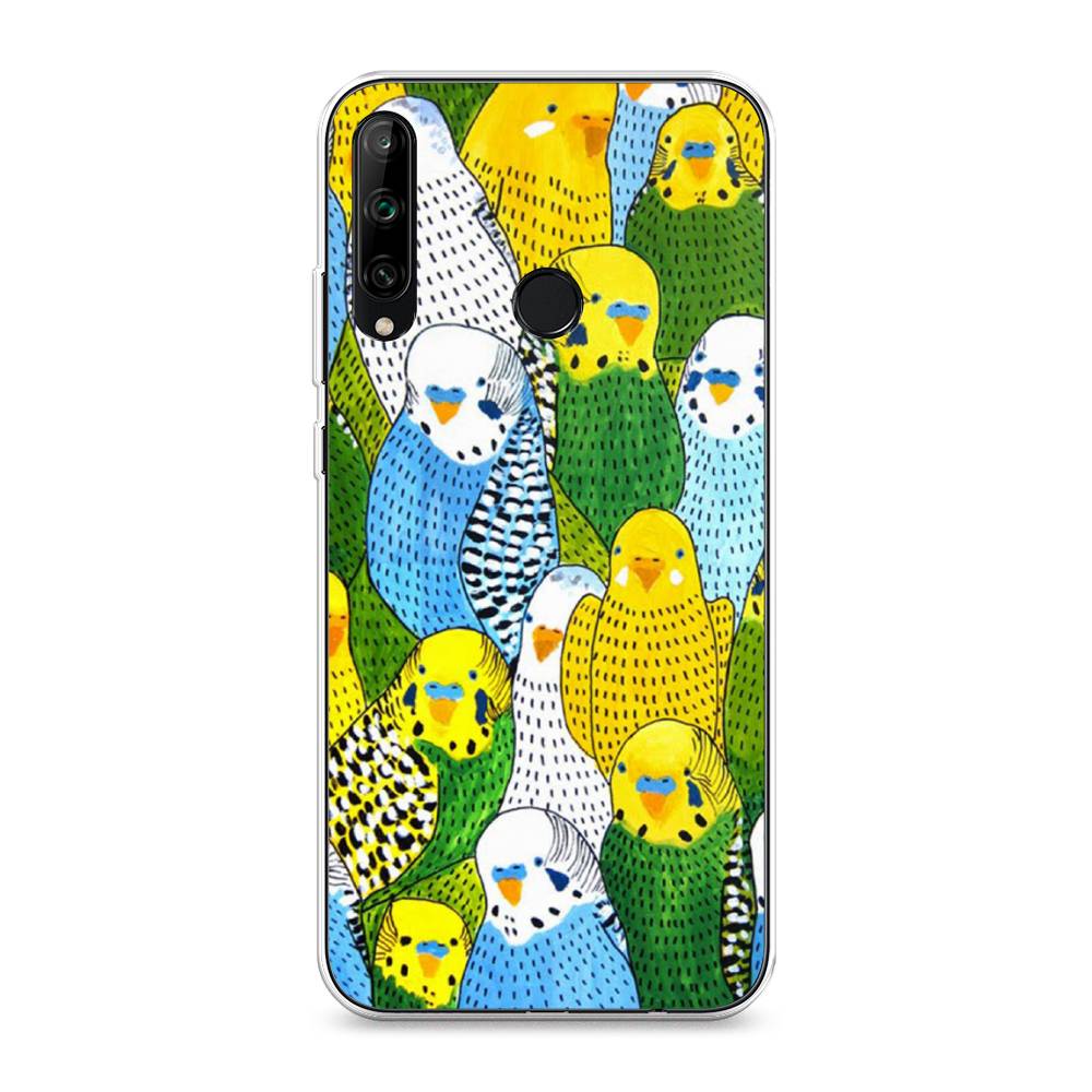

Чехол Awog на Honor 9C "Попугаи", Желтый;зеленый;голубой, 612550-1