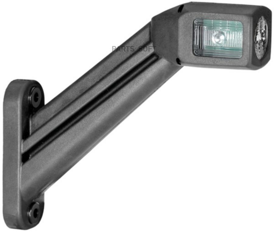 

фонарь габ рожок LH LED 24V крас/бел/жел наклон-й бокнавеска 177x160x35 с каб\DAF