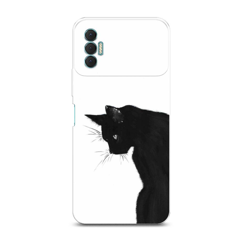 

Чехол Awog на Tecno Spark 8P "Black cat", Разноцветный, 301450-1