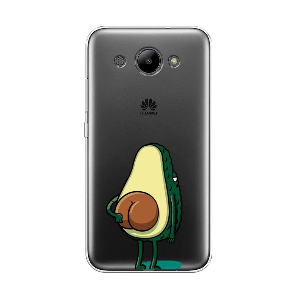 

Чехол Awog "Попа авокадо" для Huawei Y3 2018, 65850-10