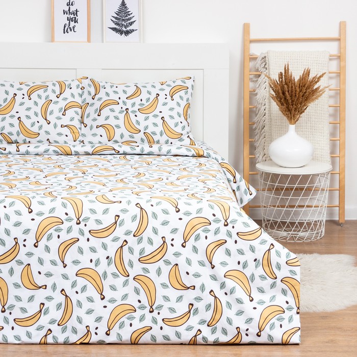 

LoveLife КПБ евро Bananas 200х217 см, 225х240 см, 50х70см-2шт, хлопок, сатин, 125г/м, Постельное бельё LoveLife евро Bananas 200х217 см, 225х240 см, 50х70см-2шт, 100%хлопок, сатин, 125г/м