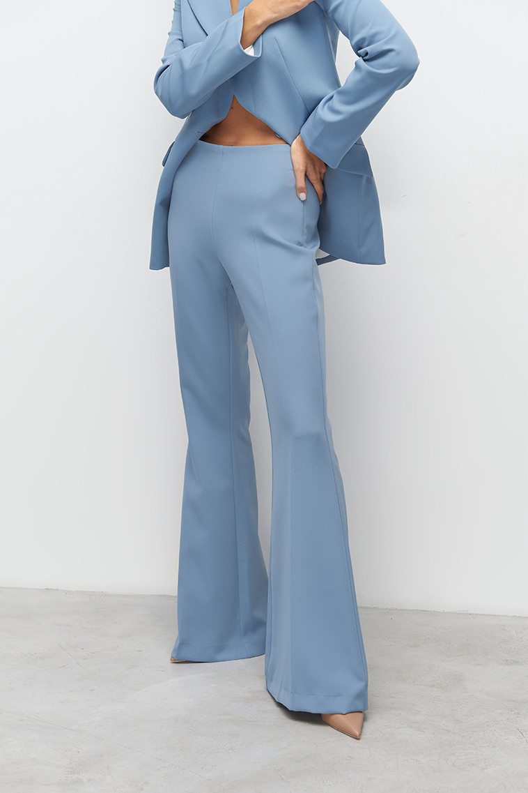 

Брюки женские Charmstore БР-034 синие XS, БР-034