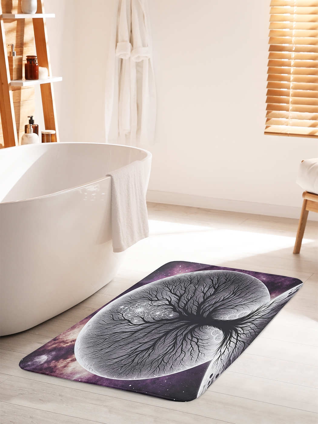 

Коврик для ванной туалета душа JoyArty "Силуэт дерева", bath_sd1533_60x100