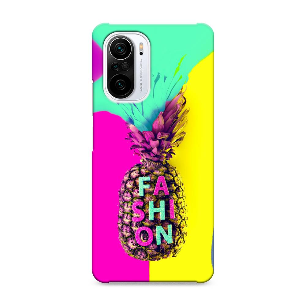 

Пластиковый чехол "Кислотный ананас" на Xiaomi Poco F3, 310120-7
