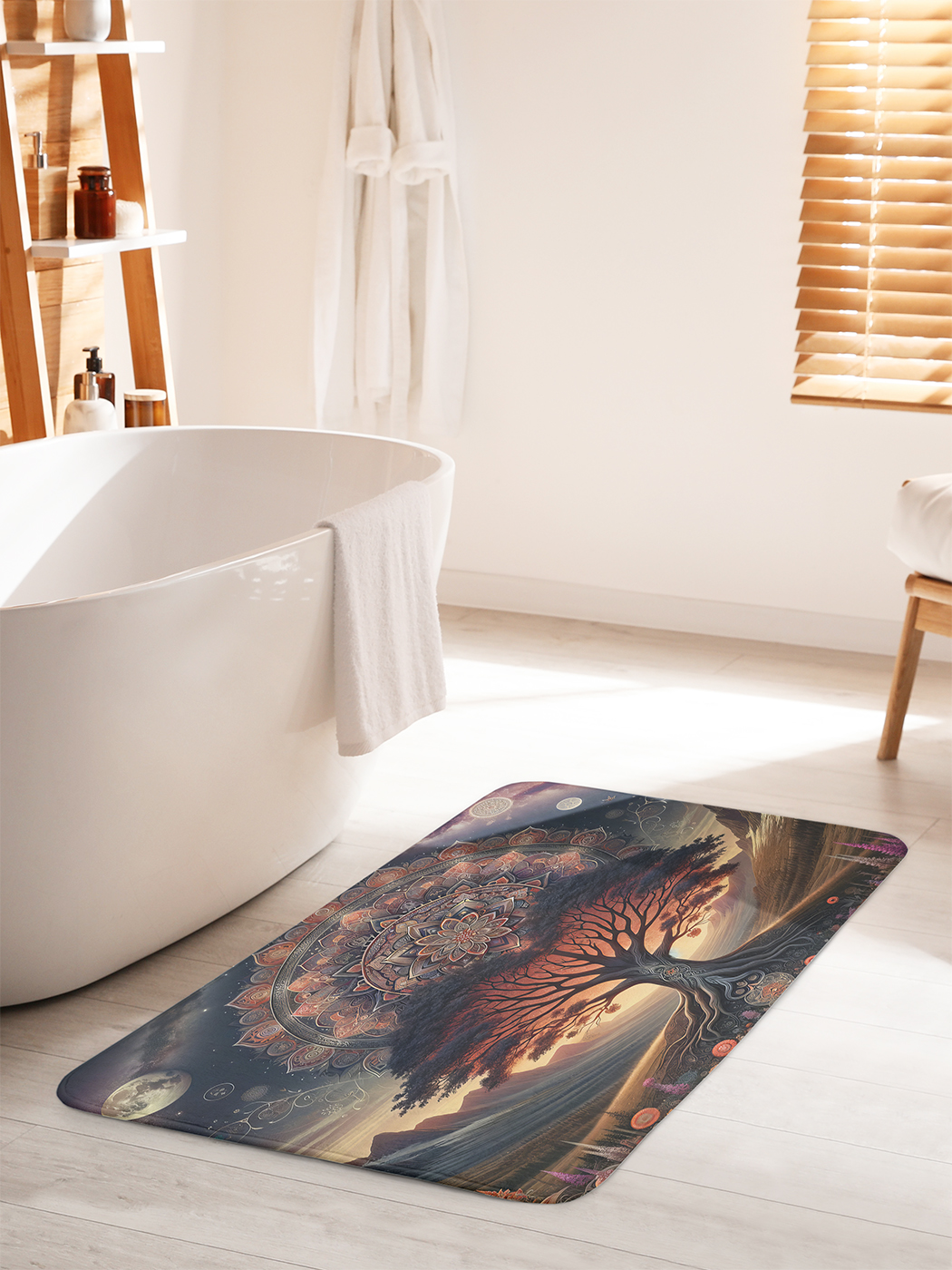

Коврик для ванной туалета душа JoyArty "Древо гармонии", bath_sd1478_60x100