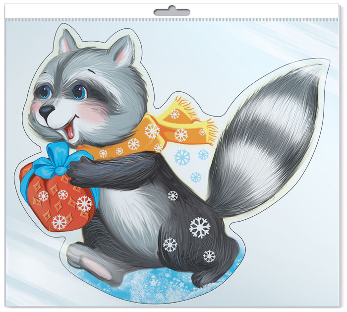 

Плакат Сфера Енот, в пакете