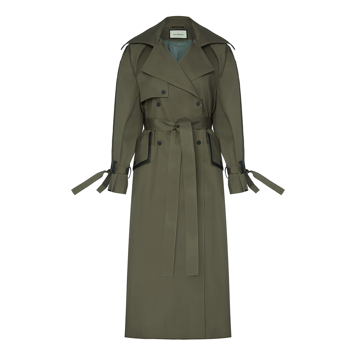 

Тренч женский Tatabronc 21019 хаки XS/S, 21019
