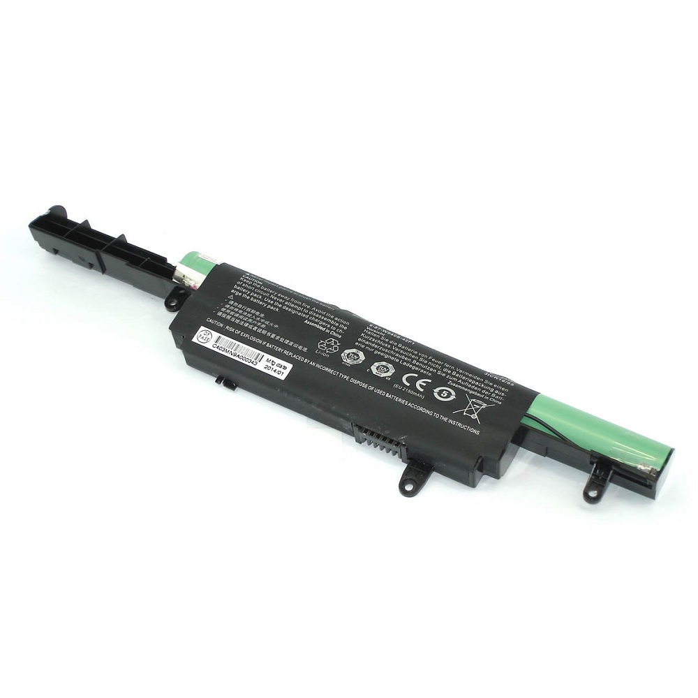 

Аккумулятор для ноутбука DNS Clevo W940 11.1V 2600mAh W940BAT-3 Black