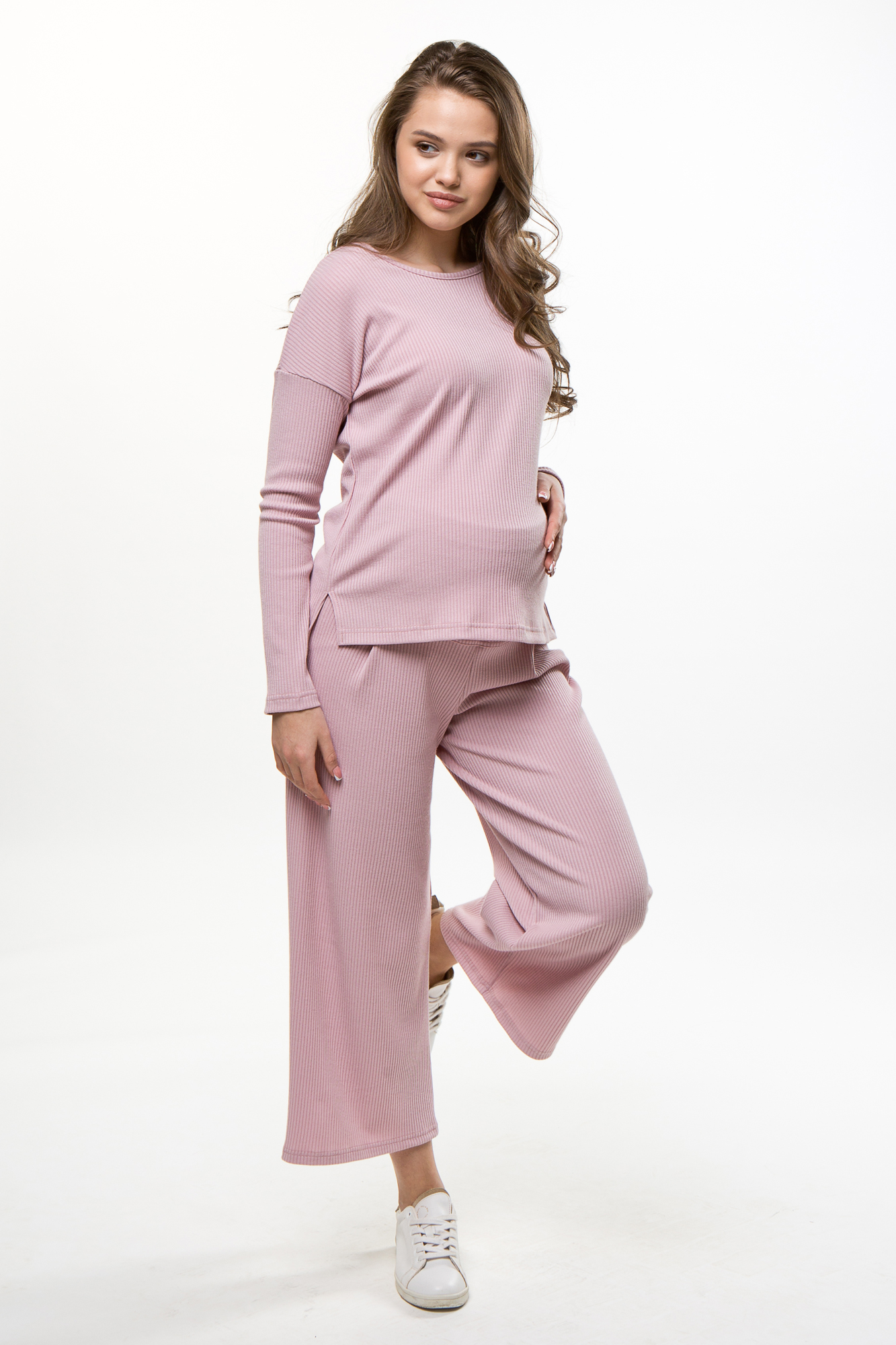 Костюм для беременных женский Magica bellezza 0184а розовый 54 RU