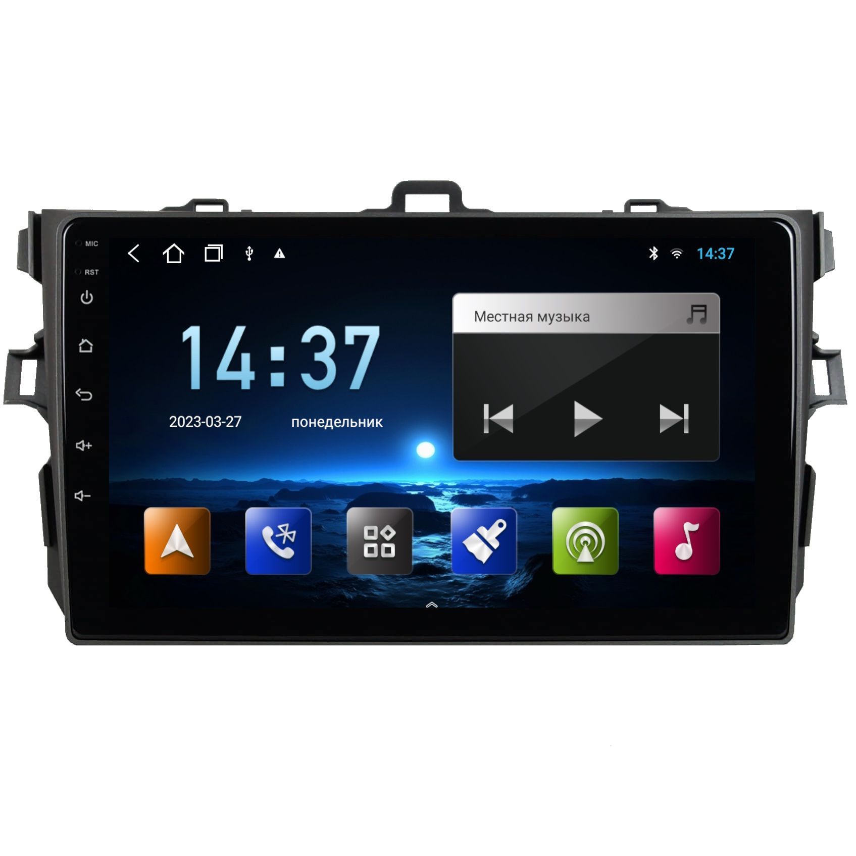 Магнитола EpicAuto 9270 Toyota Corolla E150 2006-2012 - Android 13 - IPS экран