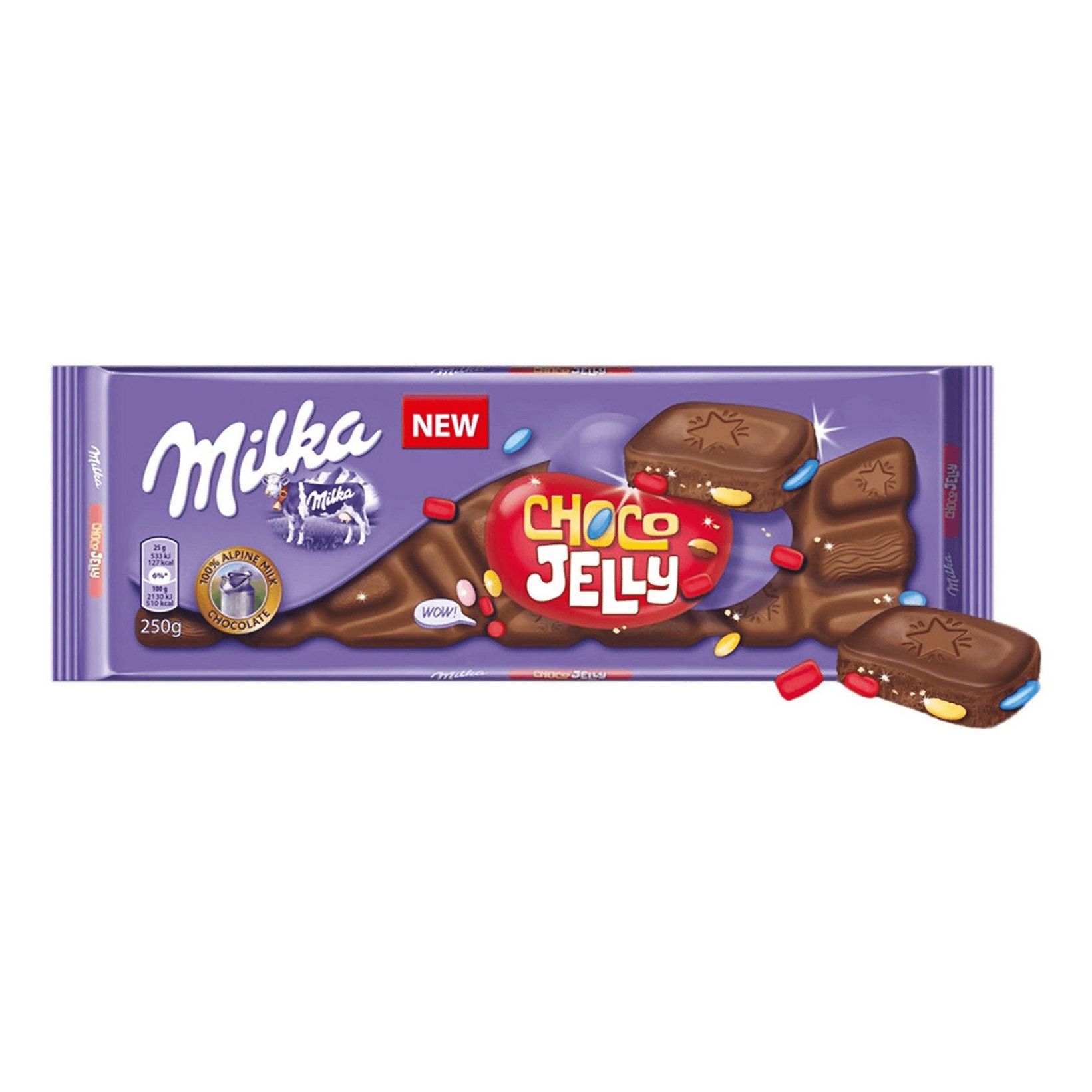 

Плитка Milka Choco Jelly молочная 250 г
