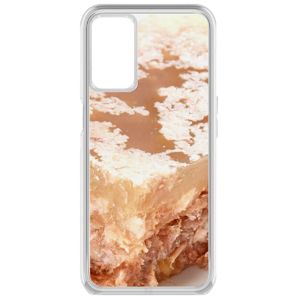 

Чехол-накладка Krutoff Clear Case Холодец для Oppo A16