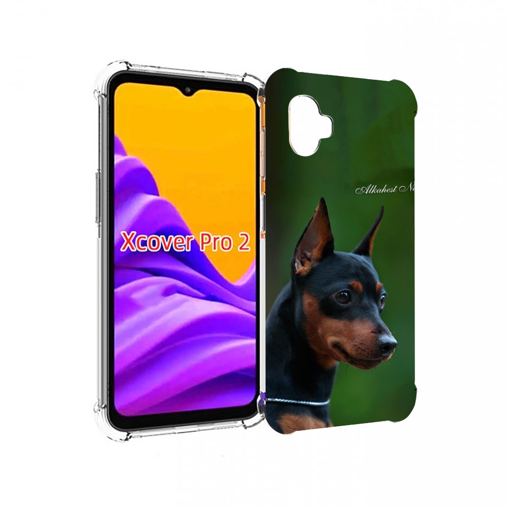 

Чехол MyPads цвергпинчер черпинчер для Samsung Galaxy Xcover Pro 2, Прозрачный, Tocco