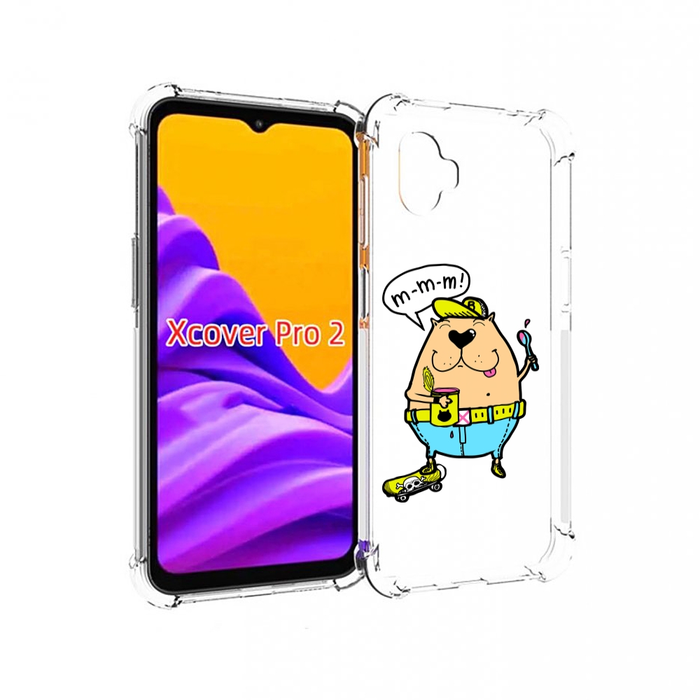 

Чехол MyPads Бобр для Samsung Galaxy Xcover Pro 2, Прозрачный, Tocco