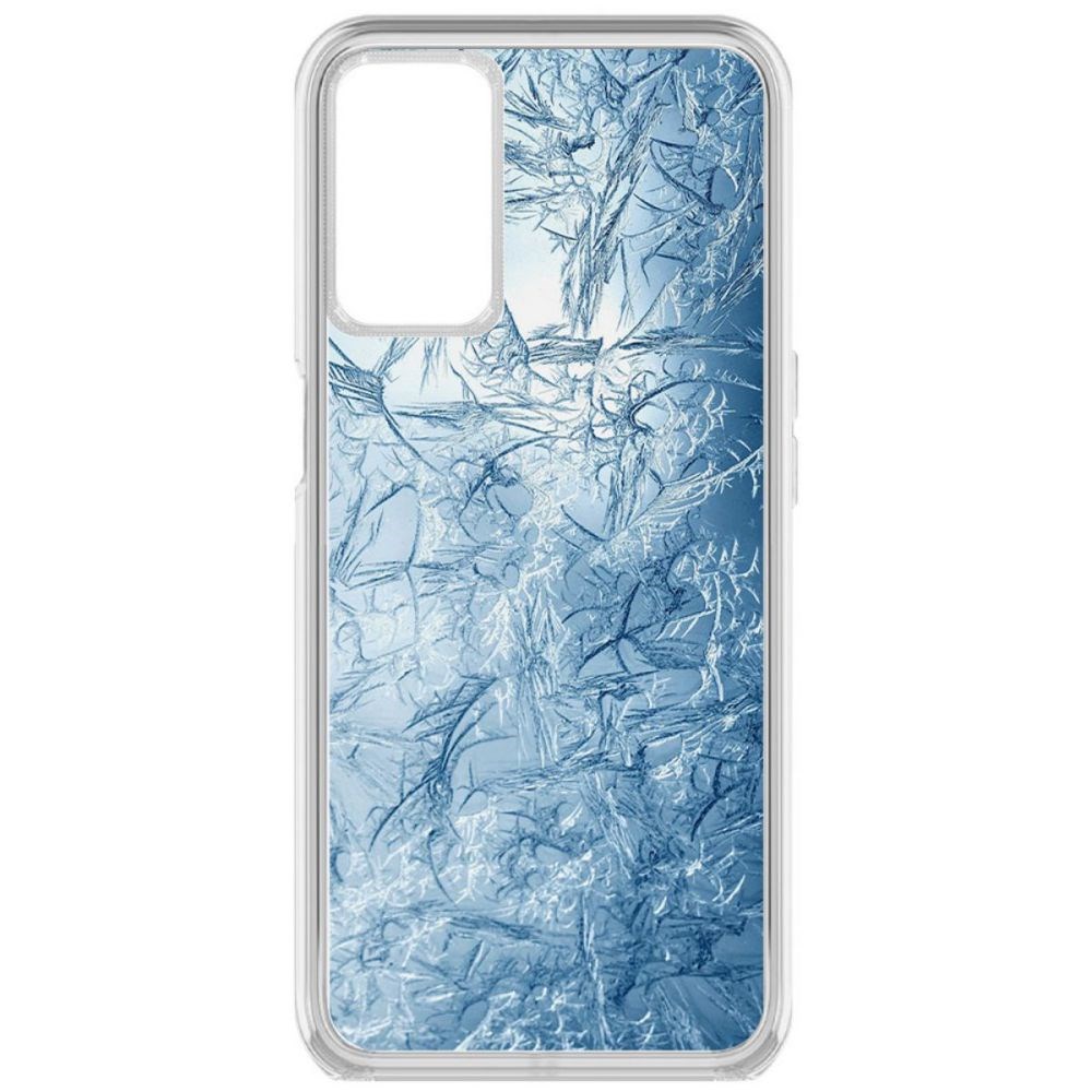 фото Чехол-накладка krutoff clear case лед для oppo a16