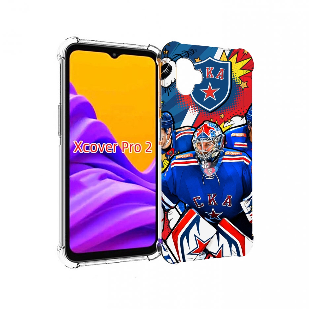 

Чехол MyPads хк ска спб мужской для Samsung Galaxy Xcover Pro 2, Прозрачный, Tocco