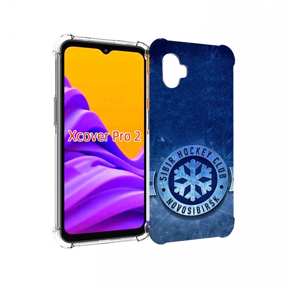 Чехол MyPads хк сибирь новосибирск мужской для Samsung Galaxy Xcover Pro 2