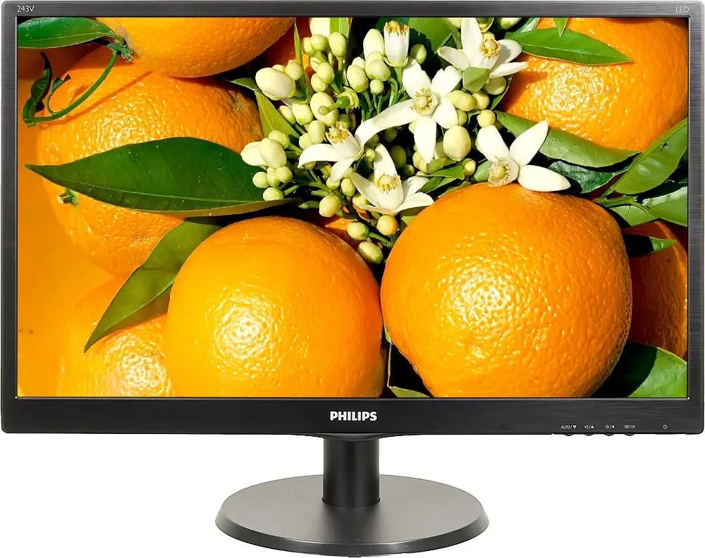 

Монитор Philips 243V5QHABA 00/01 23.6, черный, Монитор Philips 243V5QHABA (00/01) 23.6, черный