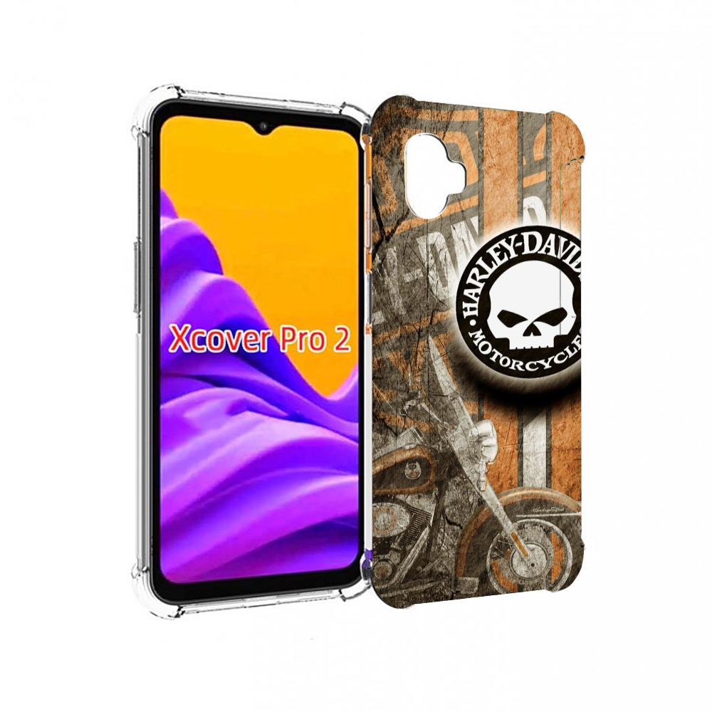 

Чехол MyPads харлеи девидсон для Samsung Galaxy Xcover Pro 2, Прозрачный, Tocco