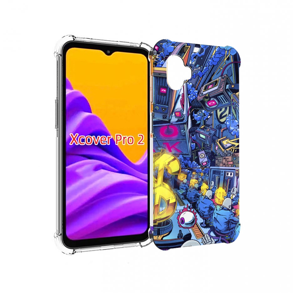 

Чехол MyPads футуристичная картинка для Samsung Galaxy Xcover Pro 2, Прозрачный, Tocco