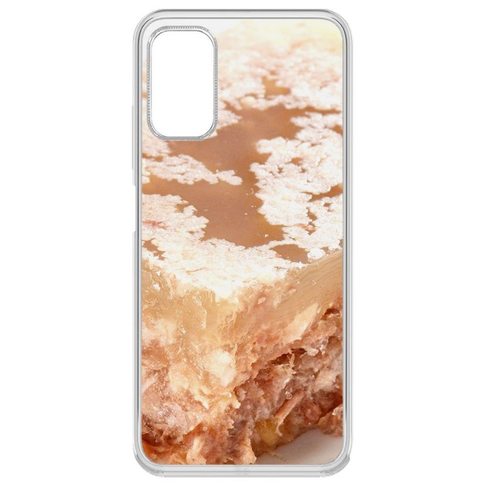 

Чехол-накладка Krutoff Clear Case Холодец для Xiaomi Poco M3 Pro