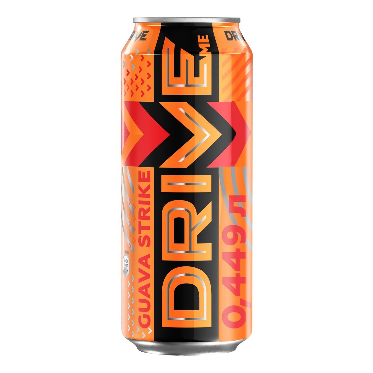 Энергетический напиток Drive Me Guava Strike гуава газированный 449 мл х 6 шт