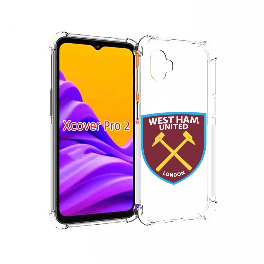 

Чехол MyPads фк-вест-хем-2 для Samsung Galaxy Xcover Pro 2, Прозрачный, Tocco