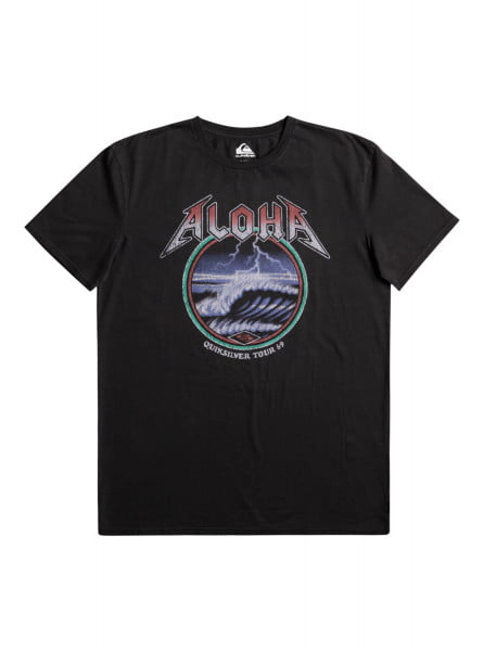 

Футболка мужская Quiksilver EQYZT07069 черная XS, Черный, EQYZT07069