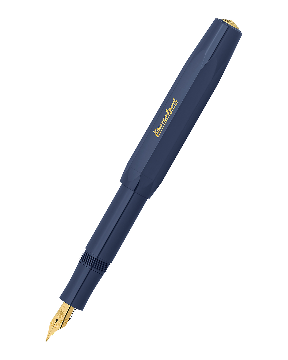 Перьевая ручка Kaweco Classic Sport F 0 7мм синий морской