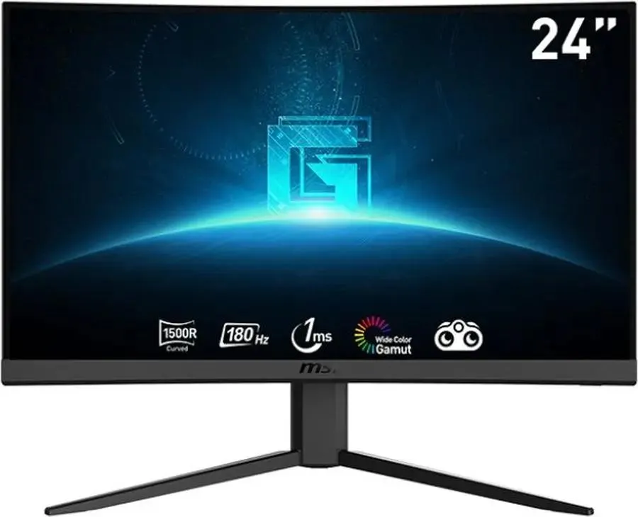 

23.6" Монитор MSI G24C4 E2 23.6 (9s6-3ba01t-052) 180Hz 1920x1080 VA, G24C4 E2 23.6, черный (9s6-3ba01t-052)