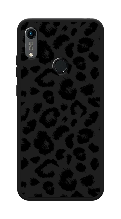 

Чехол Awog на Huawei Y6 2019 "Окрас леопарда фон", Черный, 68652-1