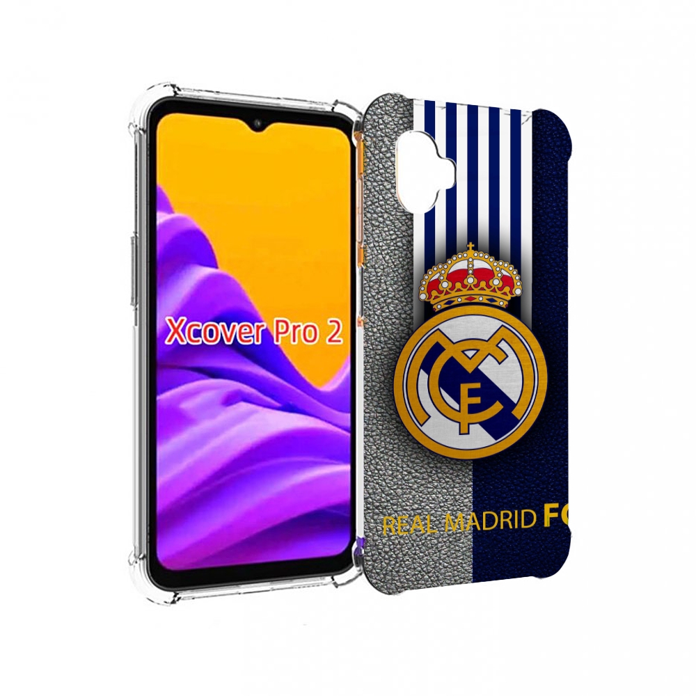 

Чехол MyPads фк реал мадрид мужской для Samsung Galaxy Xcover Pro 2, Прозрачный, Tocco