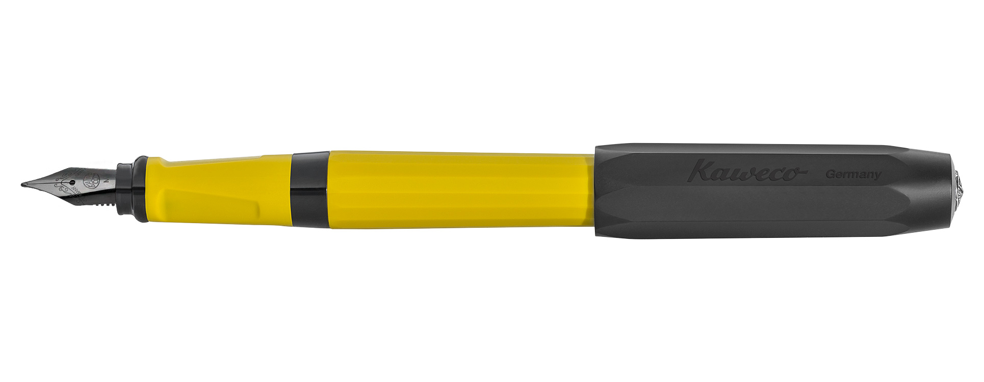 

Ручка перьевая KAWECO PERKEO Indian Summer M 0 9мм жёлтый корпус с черными вставками