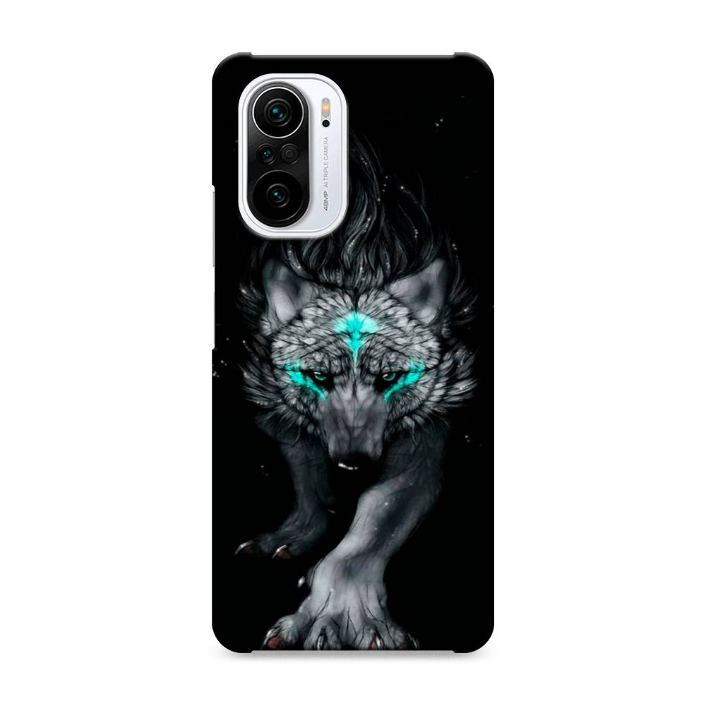 

Пластиковый чехол "Волшебный волк" на Xiaomi Poco F3, 310120-1