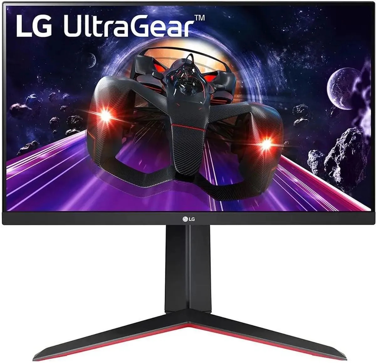 

Монитор LG UltraGear 24GN65R-B 23.8 24gn65r-b.aruz, Черный;красный, UltraGear 24GN65R-B 23.8, черный и черный/красный (24gn65r-b.aruz)