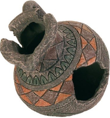 фото Грот для аквариума trixie pot разбитый кувшин, полиэфирная смола, 12,5х14х13 см