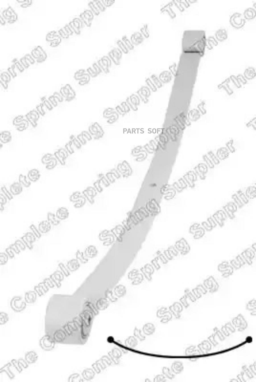 

Рессора зад. FORD TRANSIT 280S. 280M. 280L 99-06