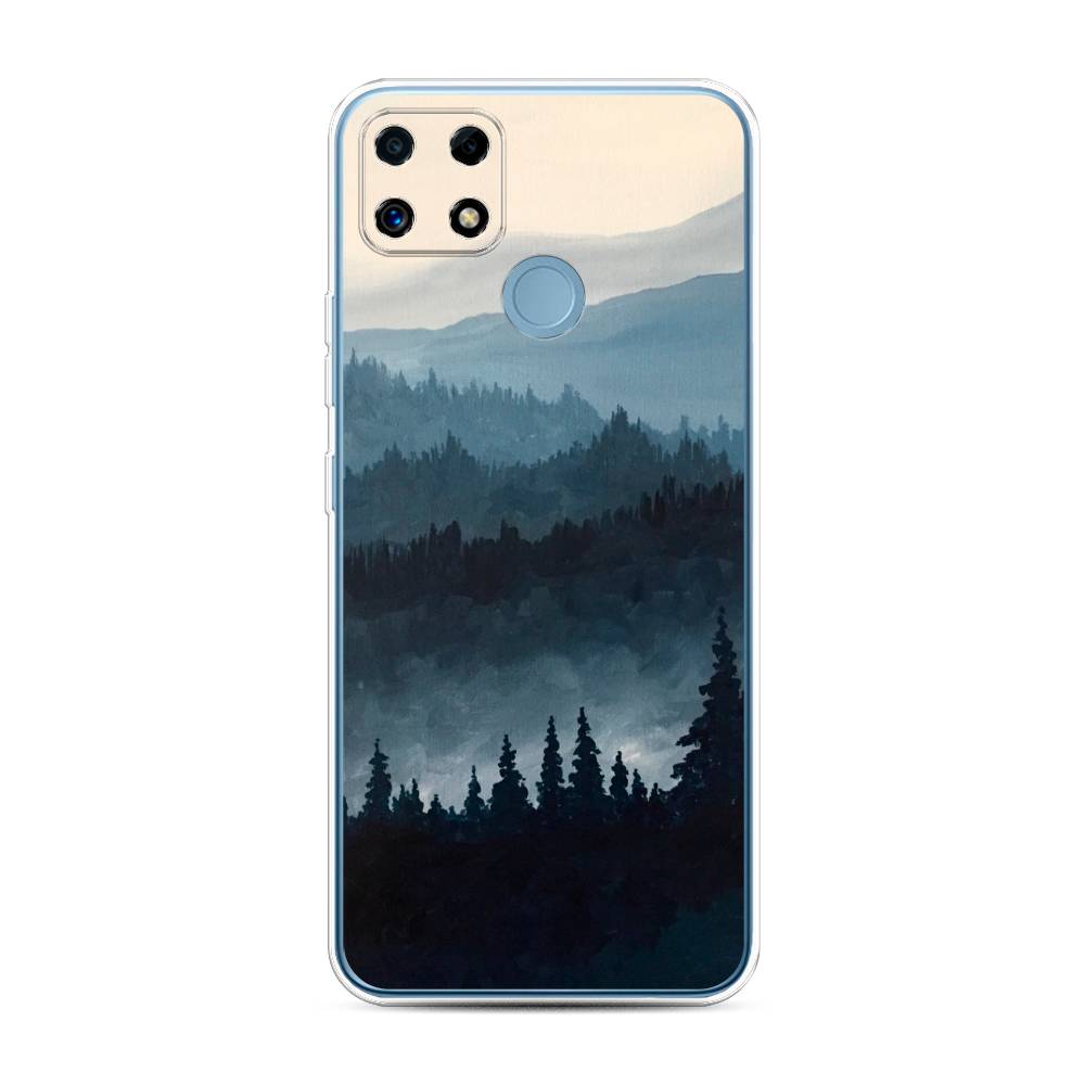 

Чехол Awog на Realme C25/C25s "Туманные горы", Разноцветный, 257450-4