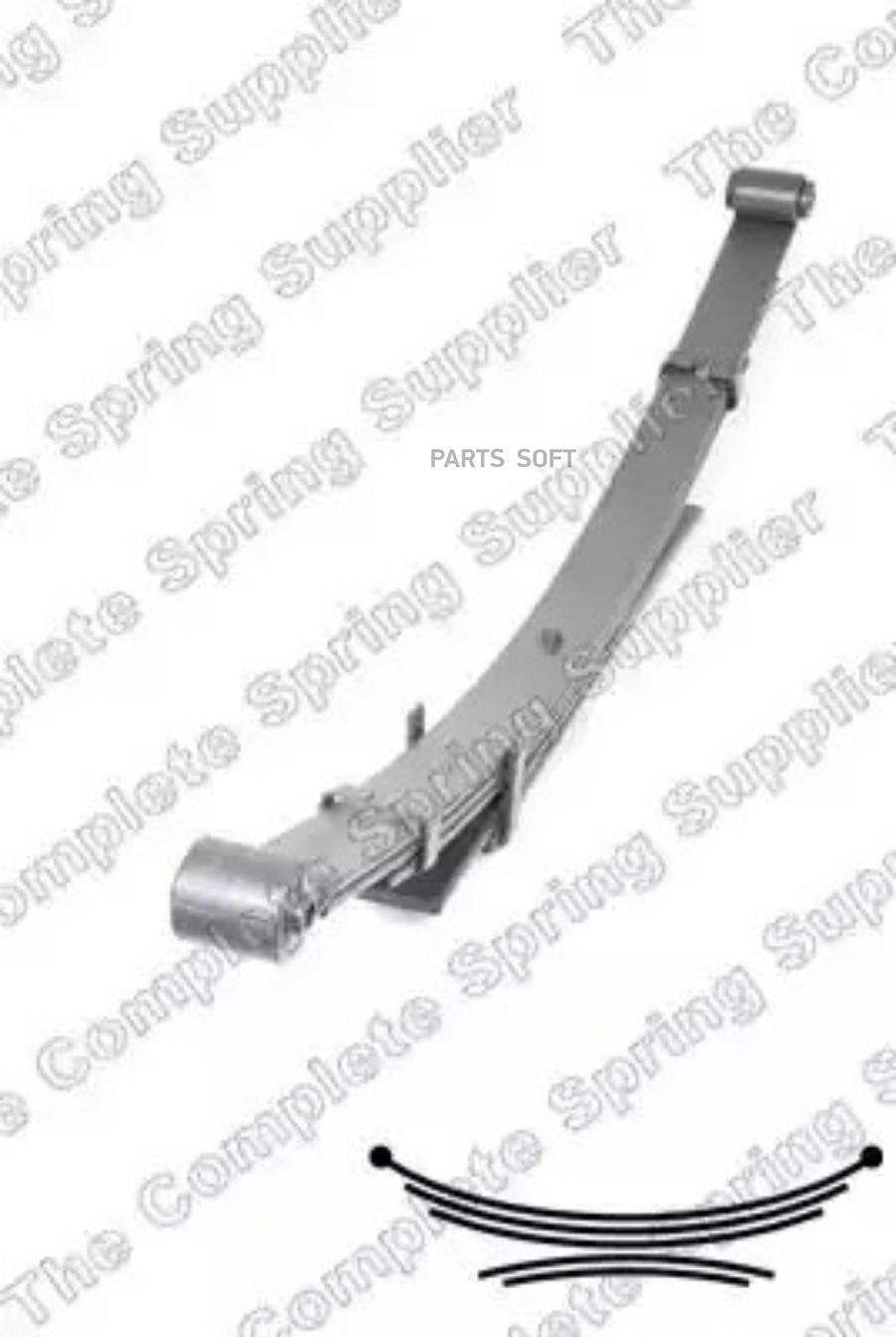 

61 925 33_рессора задняя ! Toyota Hilux 05>