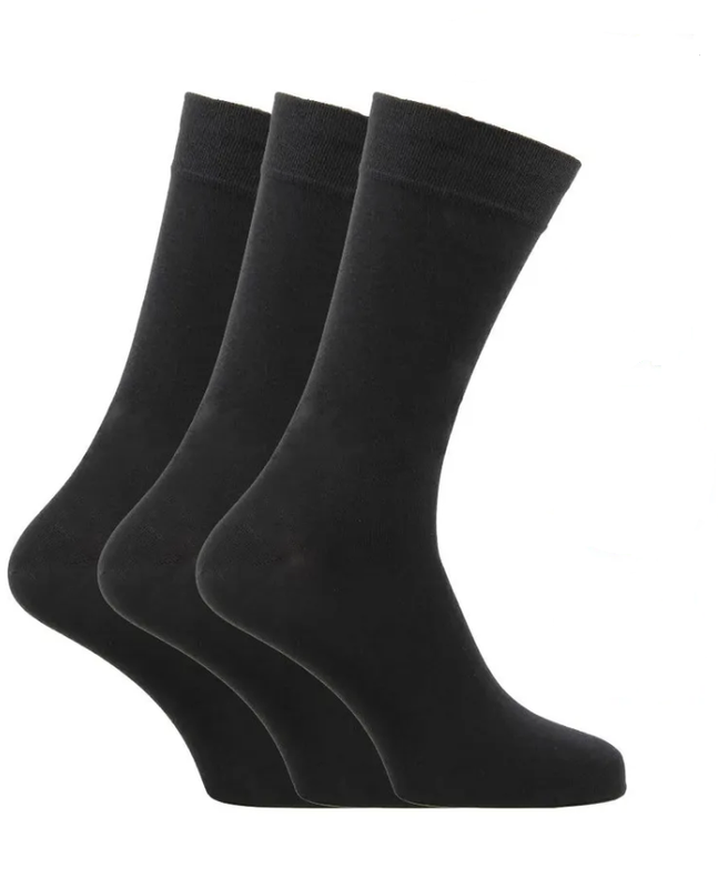 Комплект носков мужских LorenzLine В7 черных 25
