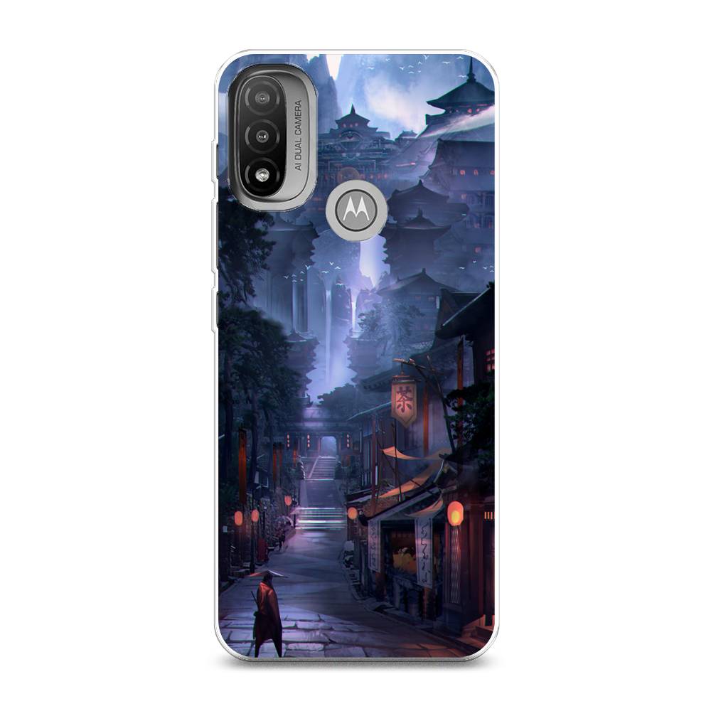 

Чехол Awog на Lenovo K14 Plus/Motorola Moto E20/E30/E40 "Одинокий самурай", Разноцветный, 243450-10