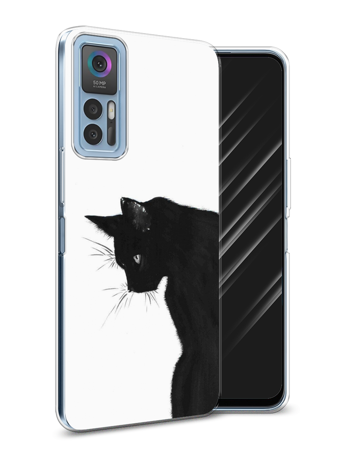 

Чехол Awog на TCL 30/30 Plus "Black cat", Разноцветный, 290950-1