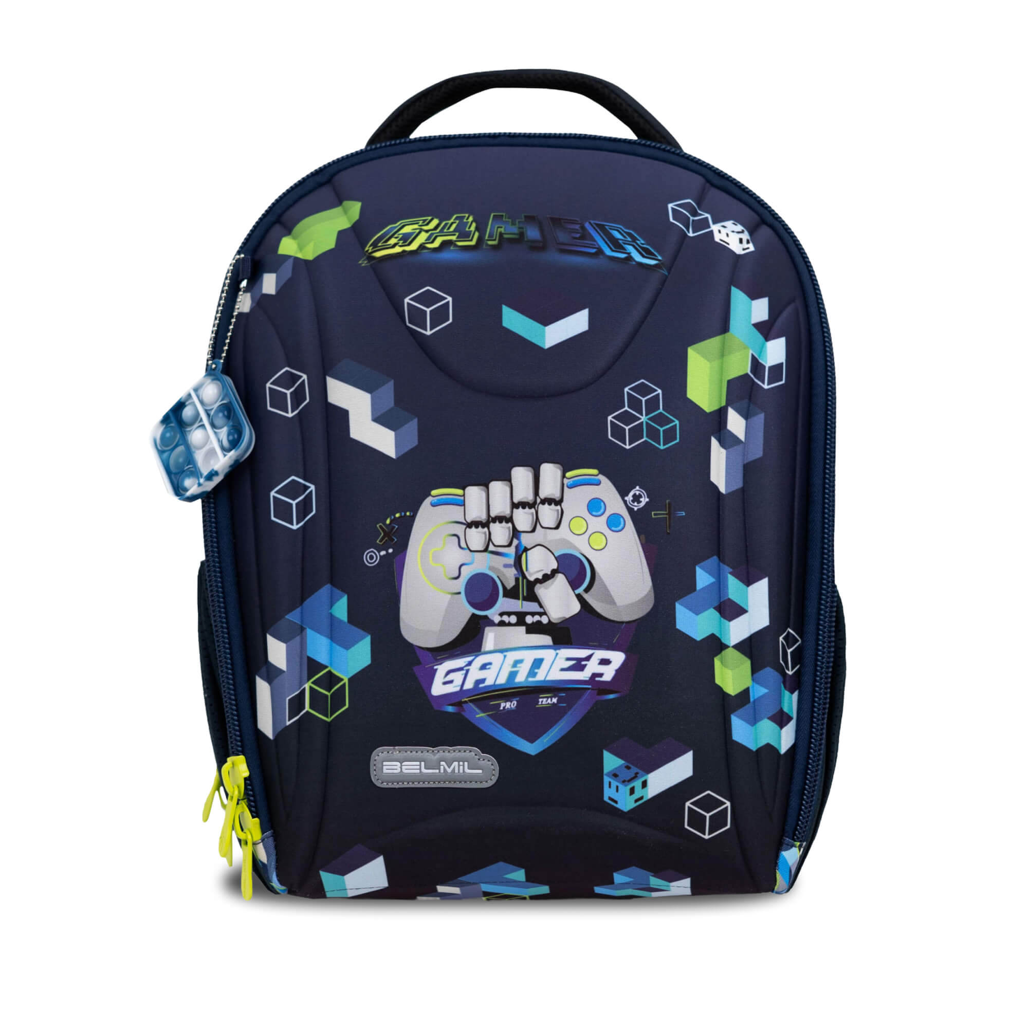 

Ранец школьный Belmil Sturdy Gamer BEL-STR-338-82-A60 30x38x19 см ортопедическая спинка, Sturdy