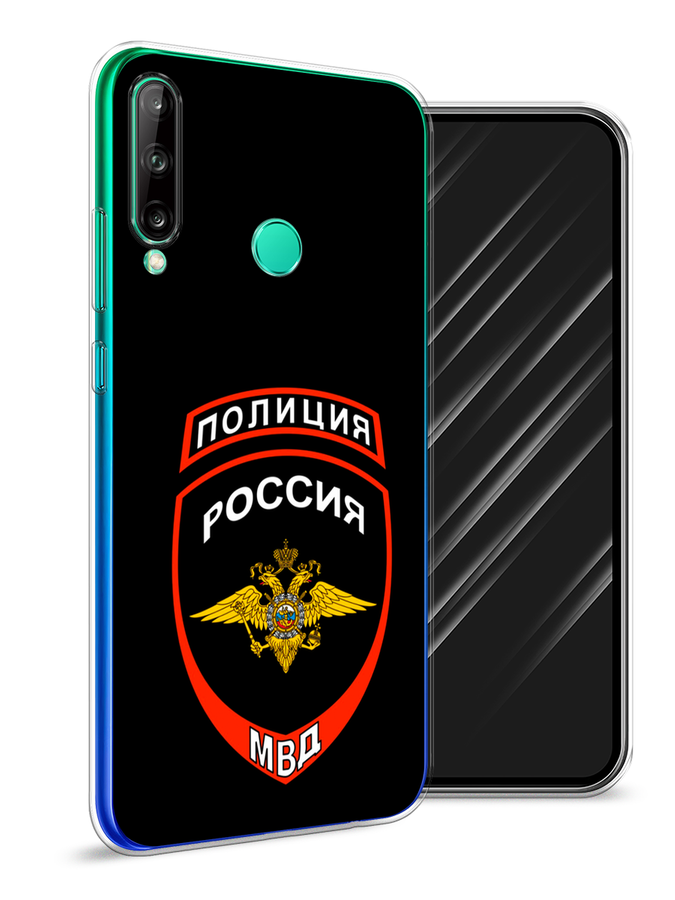 

Чехол Awog на Huawei P40 lite E "Полиция шеврон", Черный;красный;белый, 612450-5