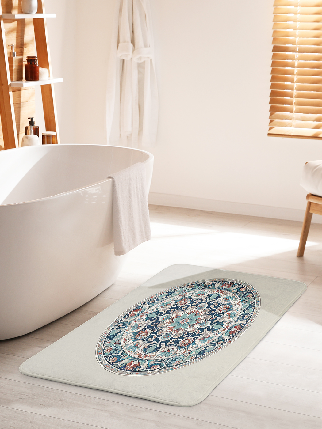 

Коврик для ванной туалета душа JoyArty "Восточный круг", bath_sd1149_60x100