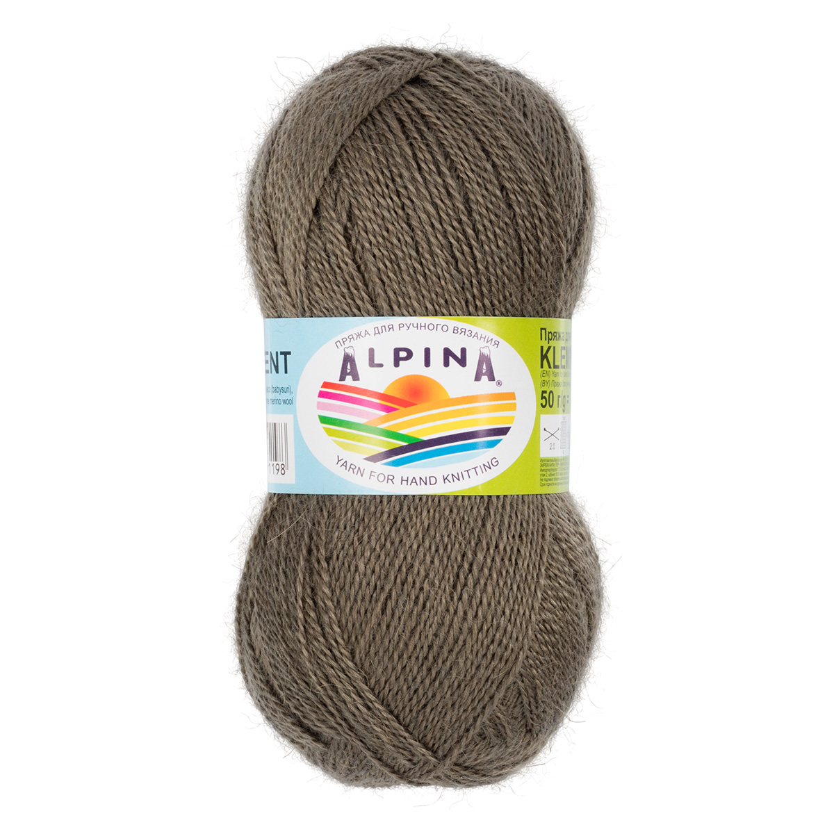 

Пряжа Alpina Klement 4 шт. по 50 г 300 м №36 хаки, "KLEMENT"